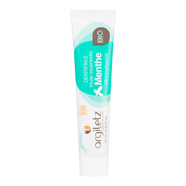 Zobrazit detail výrobku Argiletz Zubní pasta s bílým jílem máta 75 ml BIO Zobrazit detail výrobku Argiletz Zubní pasta s bílým jílem máta 75 ml BIO