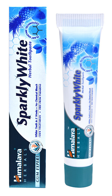 Zobrazit detail výrobku Himalaya Zubní pasta Sparkly White pro zářivě bílé zuby 75 ml Zobrazit detail výrobku Himalaya Zubní pasta Sparkly White pro zářivě bílé zuby 75 ml