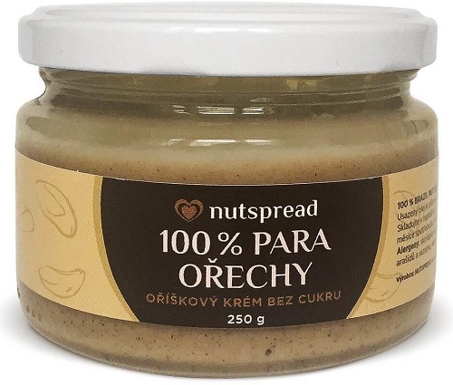 Zobrazit detail výrobku Nutspread 100% Krém z para ořechů 1 kg Zobrazit detail výrobku Nutspread 100% Krém z para ořechů 1 kg