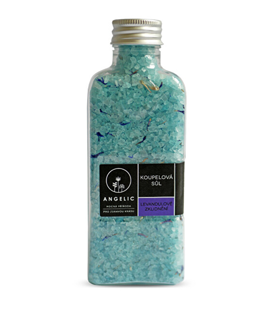 Zobrazit detail výrobku Angelic Angelic Koupelová sůl Levandulové zklidnění 260 g Zobrazit detail výrobku Angelic Angelic Koupelová sůl Levandulové zklidnění 260 g