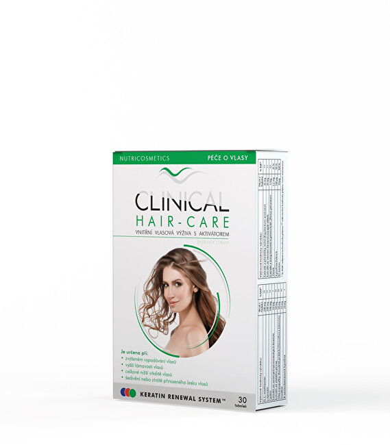 Zobrazit detail výrobku Clinical Clinical Hair-Care tob.30 - kúra na 1. měsíc Zobrazit detail výrobku Clinical Clinical Hair-Care tob.30 - kúra na 1. měsíc