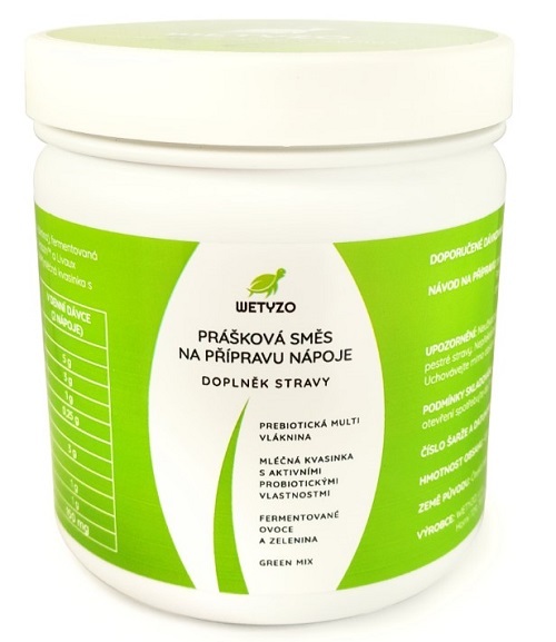 Zobrazit detail výrobku Wetyzo PREBIOTICKÁ MULTI VLÁKNINA s novou generací probiotik K-B0399®, přírodními prebiotiky, a Green mixem 432 g Zobrazit detail výrobku Wetyzo PREBIOTICKÁ MULTI VLÁKNINA s novou generací probiotik K-B0399®, přírodními prebiotiky, a Green mixem 432 g