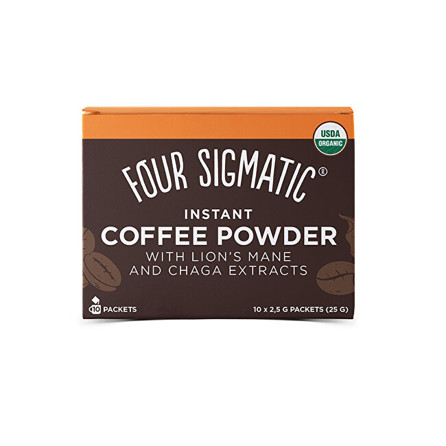Zobrazit detail výrobku Four Sigmatic Coffee + Lion`s Mane & Chaga mushroom mix Zobrazit detail výrobku Four Sigmatic Coffee + Lion`s Mane & Chaga mushroom mix
