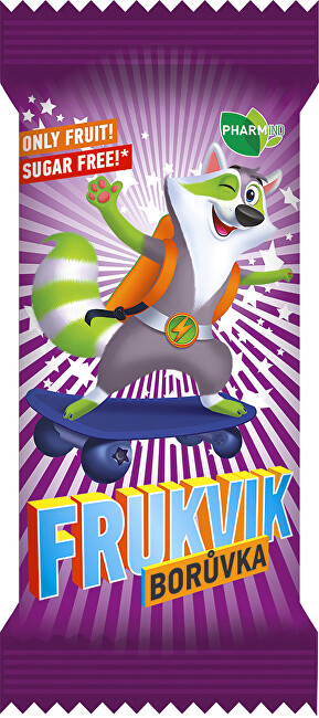 Zobrazit detail výrobku FRUKVIK Borůvka 20g Zobrazit detail výrobku FRUKVIK Borůvka 20g