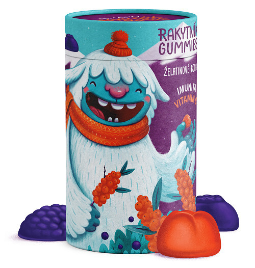 Zobrazit detail výrobku Himalyo Himalyo YETTI RAKYTNÍK GUMMIES 60 ks Zobrazit detail výrobku Himalyo Himalyo YETTI RAKYTNÍK GUMMIES 60 ks