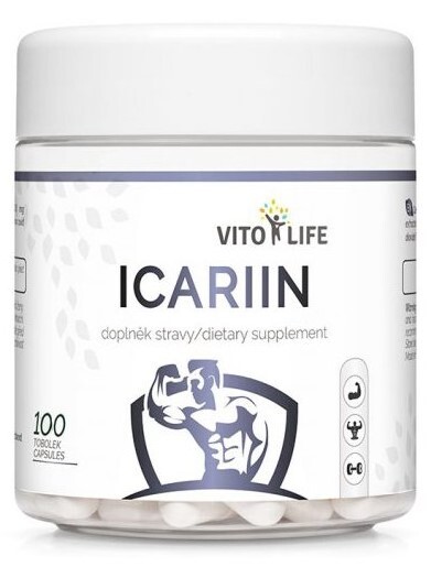Zobrazit detail výrobku Vito life Icariin, 100 tobolek Zobrazit detail výrobku Vito life Icariin, 100 tobolek