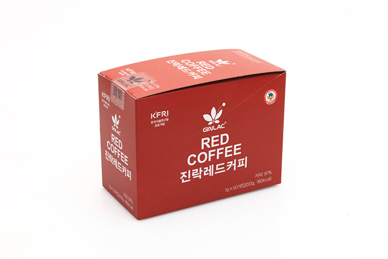 Zobrazit detail výrobku GINLAC Káva RED COFFEE 50 g Zobrazit detail výrobku GINLAC Káva RED COFFEE 50 g
