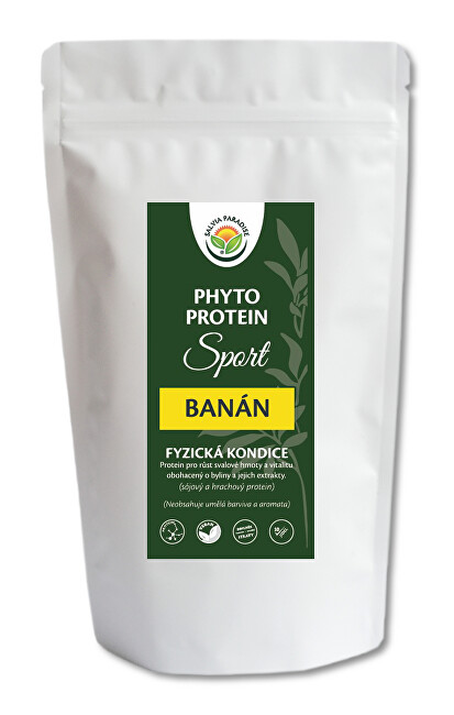Zobrazit detail výrobku Salvia Paradise Phyto Protein Sport 300 g Banán Zobrazit detail výrobku Salvia Paradise Phyto Protein Sport 300 g Banán
