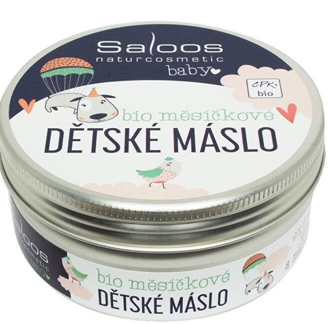 Zobrazit detail výrobku Saloos Šlehané bio měsíčkové dětské máslo 150 ml Zobrazit detail výrobku Saloos Šlehané bio měsíčkové dětské máslo 150 ml