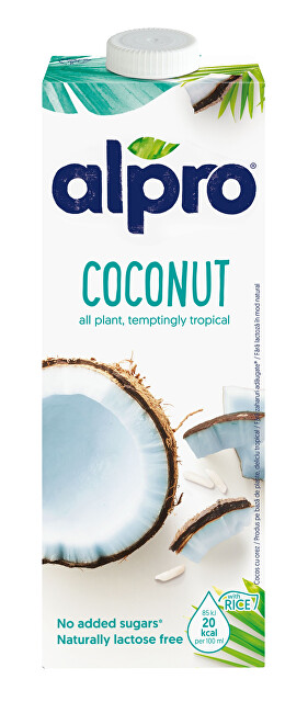 Zobrazit detail výrobku Alpro Alpro kokosový nápoj s rýží 1 l Zobrazit detail výrobku Alpro Alpro kokosový nápoj s rýží 1 l