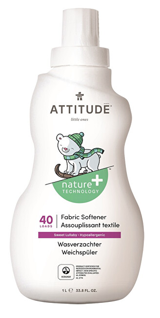 Zobrazit detail výrobku ATTITUDE Nature+ Aviváž pro děti ATTITUDE s vůní Sweet Lullaby 1000 ml Zobrazit detail výrobku ATTITUDE Nature+ Aviváž pro děti ATTITUDE s vůní Sweet Lullaby 1000 ml
