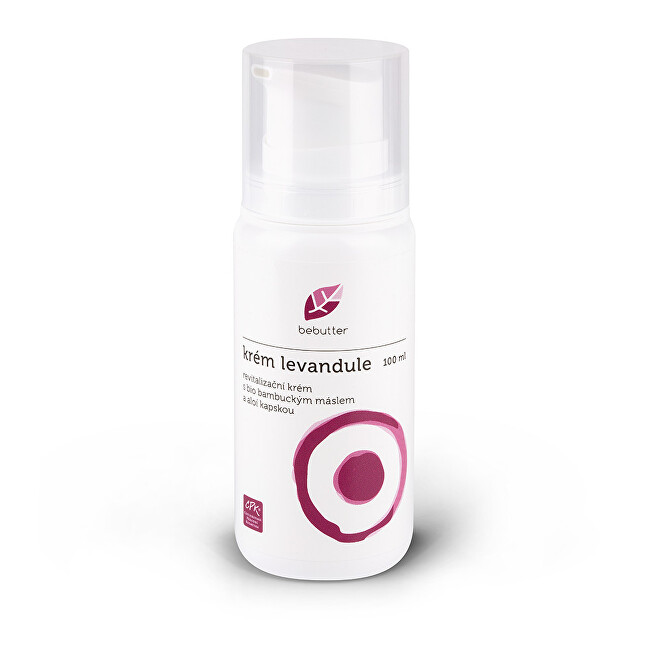 Zobrazit detail výrobku Bebutter Bebutter Levandulový krém 100 ml CPK s pumpičkou Zobrazit detail výrobku Bebutter Bebutter Levandulový krém 100 ml CPK s pumpičkou