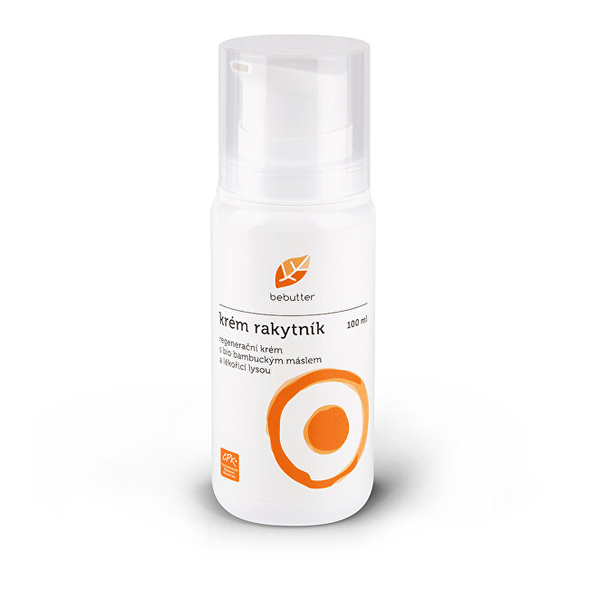 Zobrazit detail výrobku Bebutter Bebutter Rakytníkový krém 100 ml CPK s pumpičkou Zobrazit detail výrobku Bebutter Bebutter Rakytníkový krém 100 ml CPK s pumpičkou