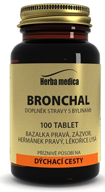 Zobrazit detail výrobku HerbaMedica Bronchal 50 g - 100 tablet Zobrazit detail výrobku HerbaMedica Bronchal 50 g - 100 tablet