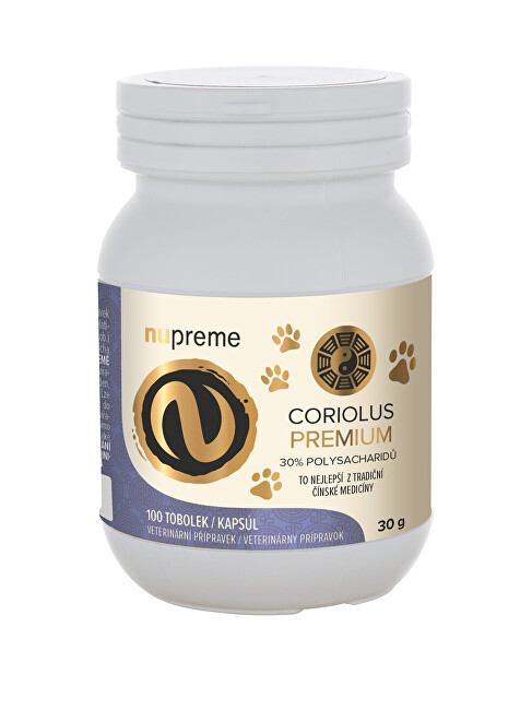 Zobrazit detail výrobku Nupreme Coriolus Versicolor extract 30% 100 kapslí Zobrazit detail výrobku Nupreme Coriolus Versicolor extract 30% 100 kapslí