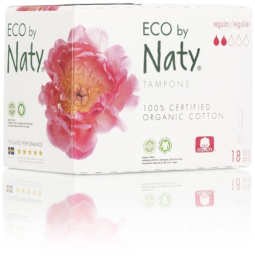 Zobrazit detail výrobku Eco by Naty Dámské ECO tampóny Naty (18 ks) - regular Zobrazit detail výrobku Eco by Naty Dámské ECO tampóny Naty (18 ks) - regular