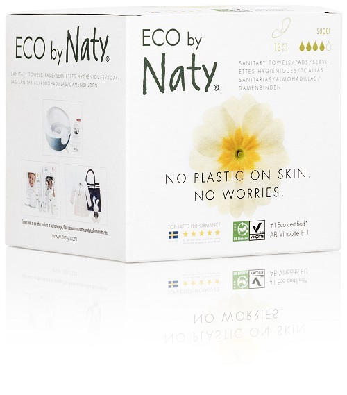 Zobrazit detail výrobku Eco by Naty Dámské ECO vložky Naty (13 ks) - super Zobrazit detail výrobku Eco by Naty Dámské ECO vložky Naty (13 ks) - super