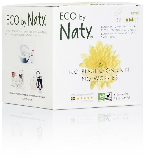 Zobrazit detail výrobku Eco by Naty Dámské ECO vložky Naty (15 ks) - normal Zobrazit detail výrobku Eco by Naty Dámské ECO vložky Naty (15 ks) - normal