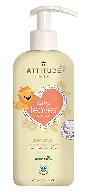Zobrazit detail výrobku ATTITUDE Dětské tělové mléko ATTITUDE Baby leaves s vůní hruškové šťávy 473 ml Zobrazit detail výrobku ATTITUDE Dětské tělové mléko ATTITUDE Baby leaves s vůní hruškové šťávy 473 ml