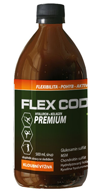 Zobrazit detail výrobku Elanatura Flex Code Premium 500ml (s kolagenem typu II) Zobrazit detail výrobku Elanatura Flex Code Premium 500ml (s kolagenem typu II)