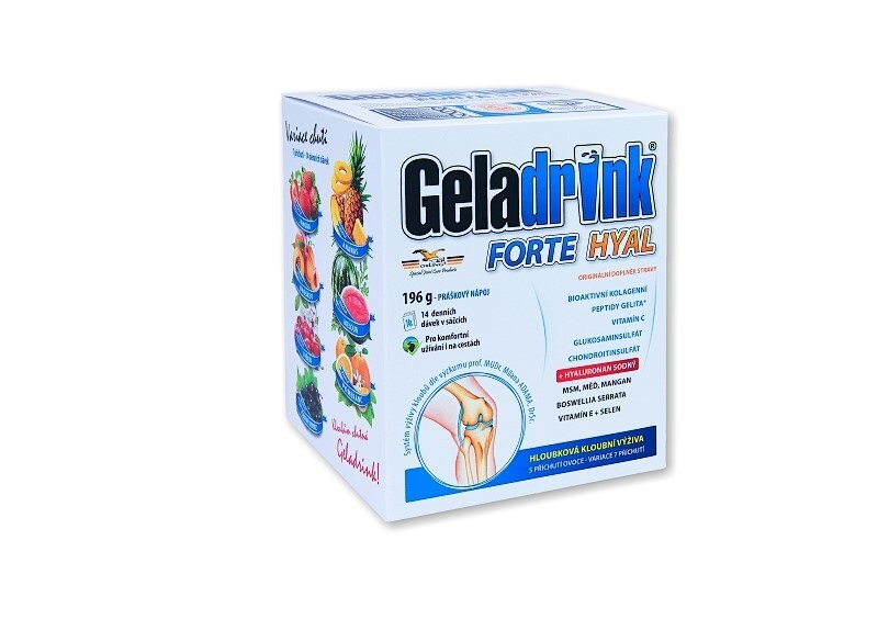 Zobrazit detail výrobku Orling Geladrink FORTE HYAL nápoj 7 příchutí 14 x 14 g Zobrazit detail výrobku Orling Geladrink FORTE HYAL nápoj 7 příchutí 14 x 14 g