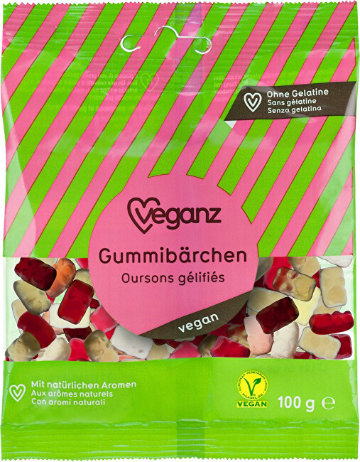 Zobrazit detail výrobku Veganz Gumoví medvídci 100 g Zobrazit detail výrobku Veganz Gumoví medvídci 100 g