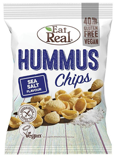 Zobrazit detail výrobku Eat Real Hummus Sea Salt 135 g Zobrazit detail výrobku Eat Real Hummus Sea Salt 135 g
