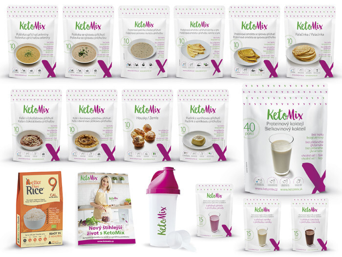 Zobrazit detail výrobku KetoMix Ketonová dieta na 4 týdny (140 porcí) 5 510 g Zobrazit detail výrobku KetoMix Ketonová dieta na 4 týdny (140 porcí) 5 510 g
