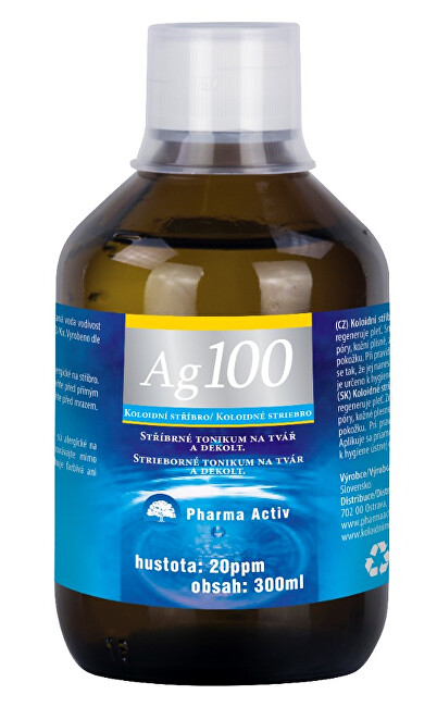 Zobrazit detail výrobku Pharma Activ Koloidní stříbro Ag100 (50ppm) 300ml Zobrazit detail výrobku Pharma Activ Koloidní stříbro Ag100 (50ppm) 300ml