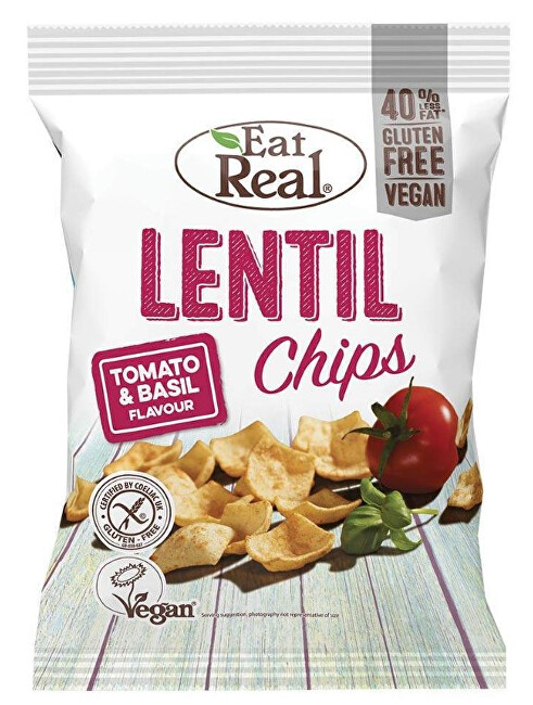 Zobrazit detail výrobku Eat Real Lentil Tomato & Basil 113 g Zobrazit detail výrobku Eat Real Lentil Tomato & Basil 113 g