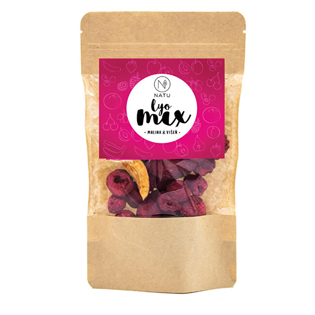 Zobrazit detail výrobku Natu Lyo mix malina & višeň 35 g Zobrazit detail výrobku Natu Lyo mix malina & višeň 35 g