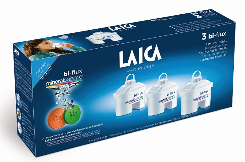 Zobrazit detail výrobku Laica M3M Bi-flux filtr MINERALBALANCE 3 ks Zobrazit detail výrobku Laica M3M Bi-flux filtr MINERALBALANCE 3 ks