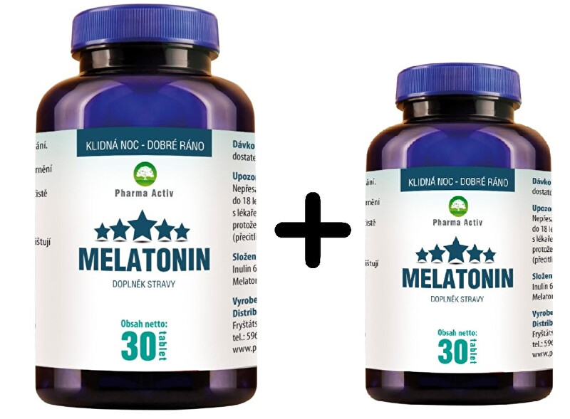 Zobrazit detail výrobku Pharma Activ Melatonin 30 tablet Zobrazit detail výrobku Pharma Activ Melatonin 30 tablet