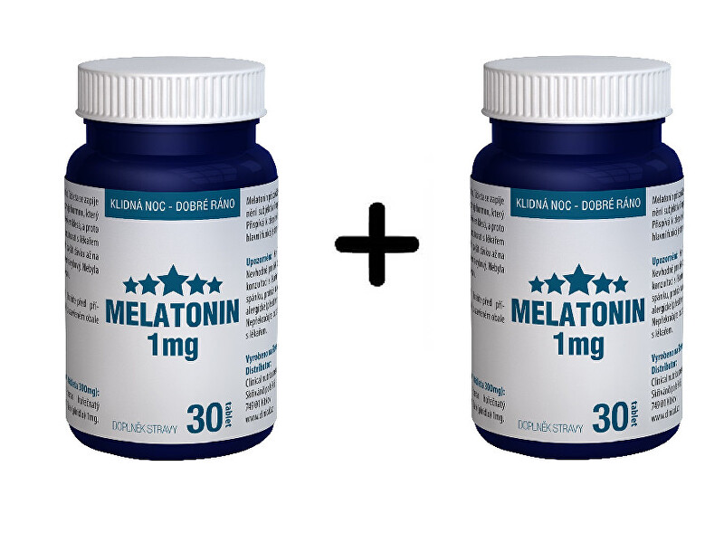 Zobrazit detail výrobku Clinical Nutricosmetics Melatonin 30 tablet Zobrazit detail výrobku Clinical Nutricosmetics Melatonin 30 tablet
