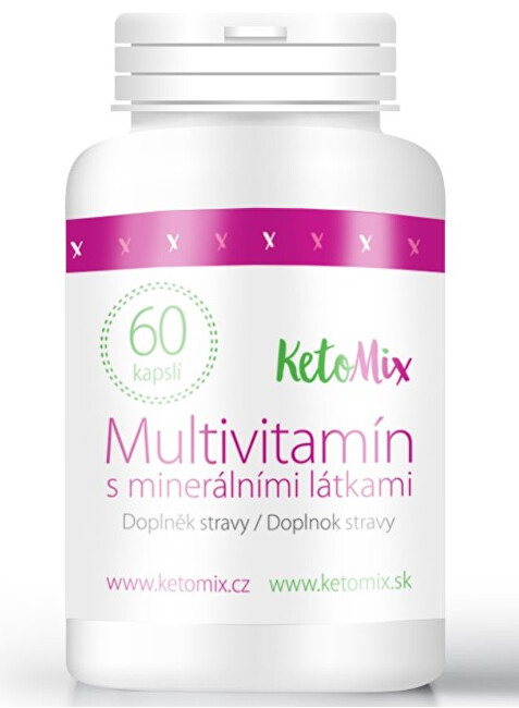 Zobrazit detail výrobku KetoMix Multivitamín s minerálními látkami 60 kapslí Zobrazit detail výrobku KetoMix Multivitamín s minerálními látkami 60 kapslí