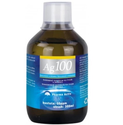 Pharma Activ Koloidné striebro Ag100 (50ppm) 300ml
