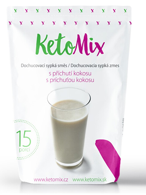 Zobrazit detail výrobku KetoMix Příchuť ke koktejlu - kokos 45 g Zobrazit detail výrobku KetoMix Příchuť ke koktejlu - kokos 45 g