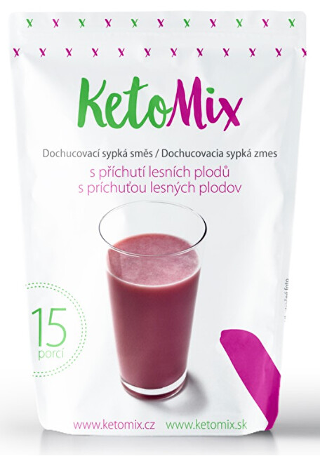 Zobrazit detail výrobku KetoMix Příchuť ke koktejlu - lesní směs 45g Zobrazit detail výrobku KetoMix Příchuť ke koktejlu - lesní směs 45g