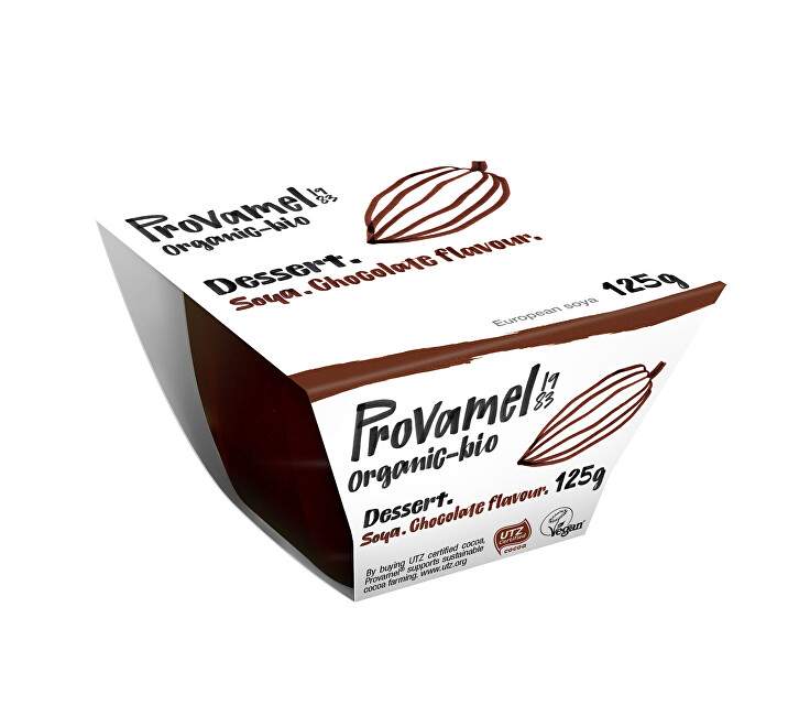 Zobrazit detail výrobku Provamel Provamel BIO sójový dezert s čokoládou 125 g Zobrazit detail výrobku Provamel Provamel BIO sójový dezert s čokoládou 125 g