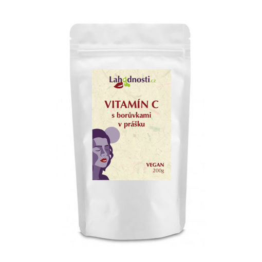 Zobrazit detail výrobku Lahodnosti Vitamín C s borůvkami v prášku 200g - podpora imunity Zobrazit detail výrobku Lahodnosti Vitamín C s borůvkami v prášku 200g - podpora imunity