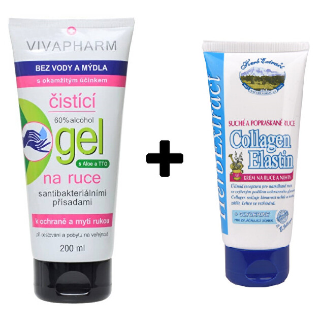 Zobrazit detail výrobku Vivaco VIVAPHARM čistící gel na ruce 200 ml Zobrazit detail výrobku Vivaco VIVAPHARM čistící gel na ruce 200 ml