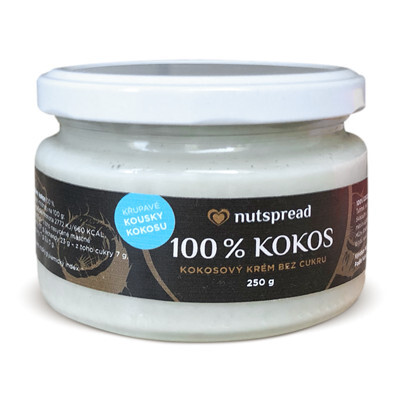 Zobrazit detail výrobku Nutspread 100% Kokosový krém křupavý 250 g Zobrazit detail výrobku Nutspread 100% Kokosový krém křupavý 250 g