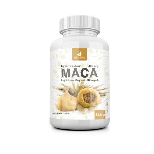 Zobrazit detail výrobku Allnature Maca bylinný extrakt 60 tobolek Zobrazit detail výrobku Allnature Maca bylinný extrakt 60 tobolek