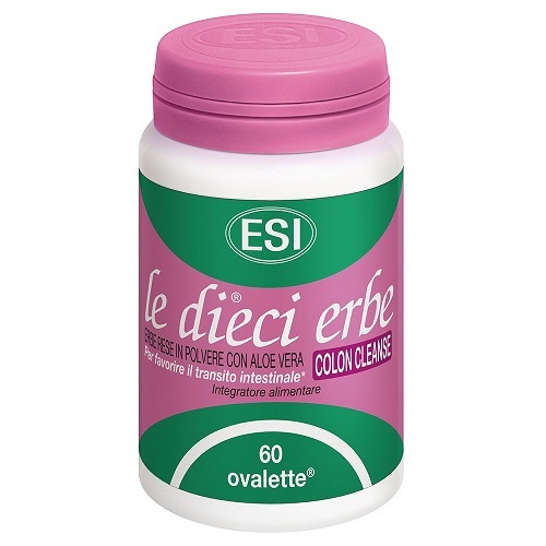 ESI Aloe Vera tablety Colon Cleanse 60 tabliet AKCE