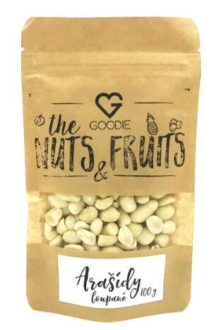 Zobrazit detail výrobku Goodie Arašídy loupané 100 g Zobrazit detail výrobku Goodie Arašídy loupané 100 g