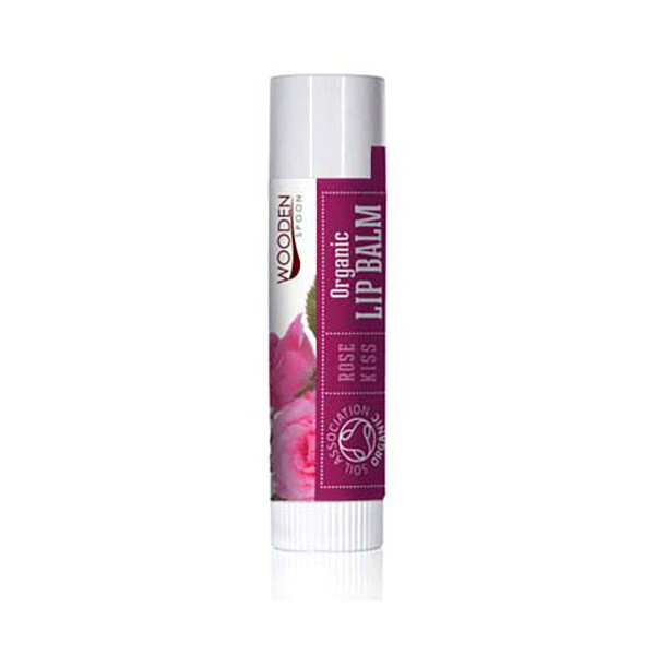 WoodenSpoon Balzam na pery Bozk ruže 4,3 ml
