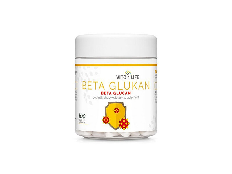 Zobrazit detail výrobku Vito life Beta glukan 360 mg, 100 tobolek Zobrazit detail výrobku Vito life Beta glukan 360 mg, 100 tobolek
