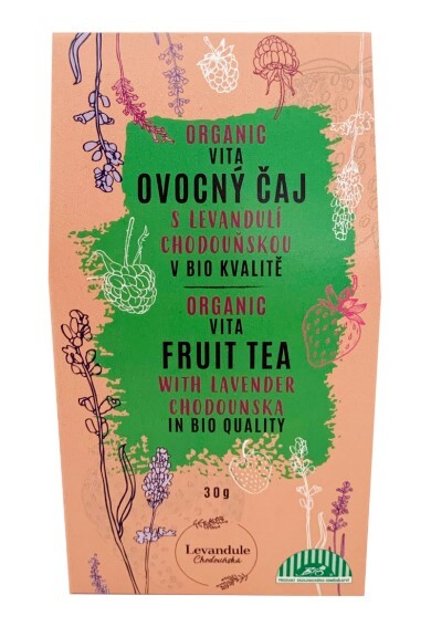 BIO Levandule Chodouňská BIO VITAFRUIT sypaný čaj s BIO Levanduľou Chodouňskou 30 g