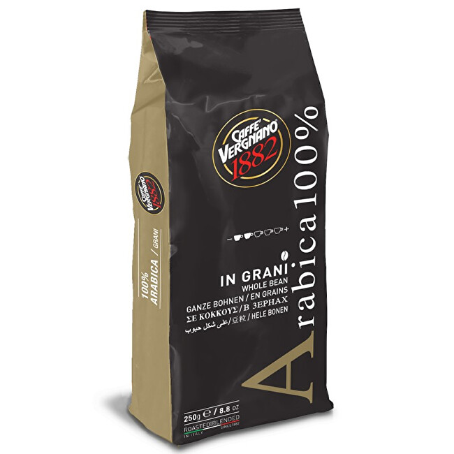 CASA DEL CAFE VERGNANO Káva zrnková Vergnano 100% Arabica 250 g