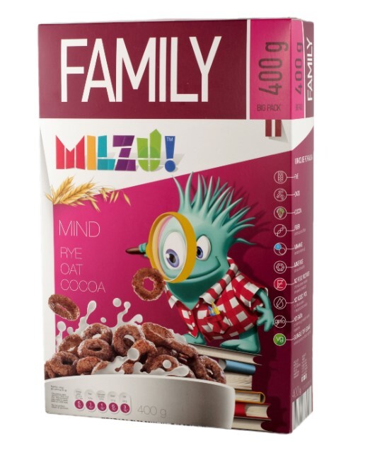 Zobrazit detail výrobku Milzu! Cereální kroužky s kakaem 400 g Zobrazit detail výrobku Milzu! Cereální kroužky s kakaem 400 g